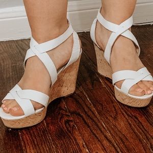 White wedges